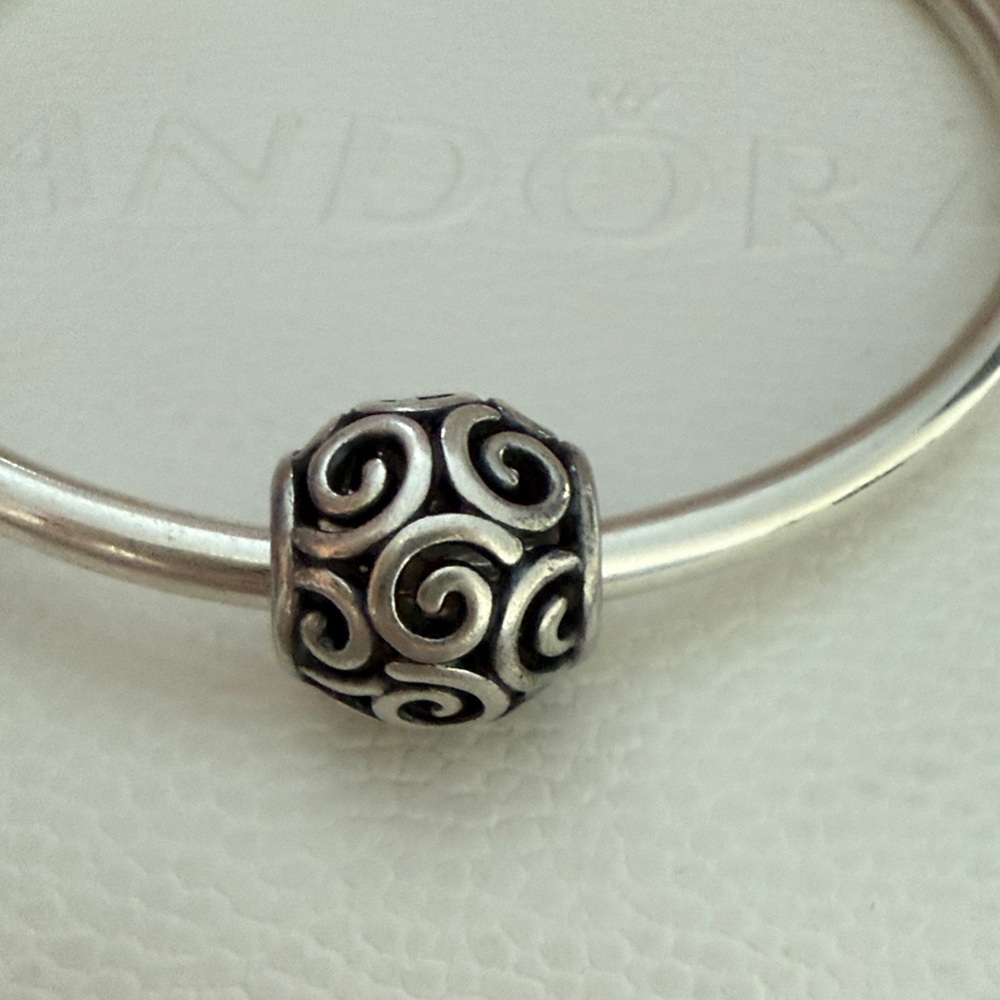 Pandora Ocean Breeze Openworks 925 Silver Charm
